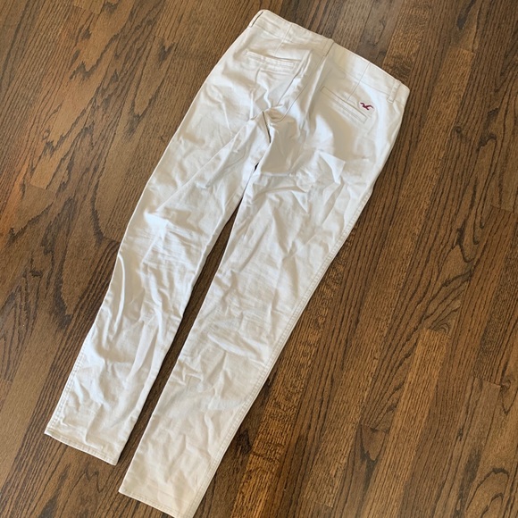 New Hollister Chino Pants Light Khaki Women’s 0 25 - Picture 5 of 7